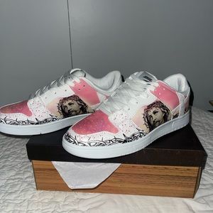 NIB Kito Wares Passion Of Christ Resurrection low dunks size 9